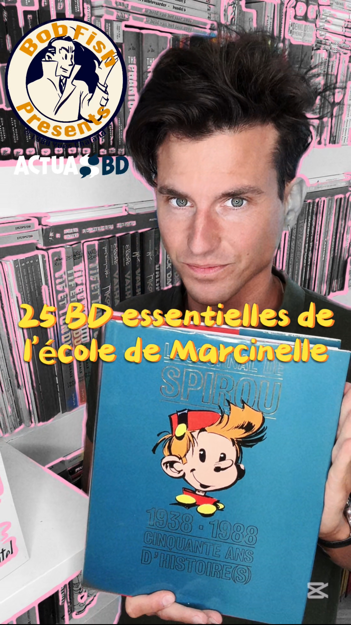 Bob Fish Presents : 25 BD essentielles de l'École de Marcinelle