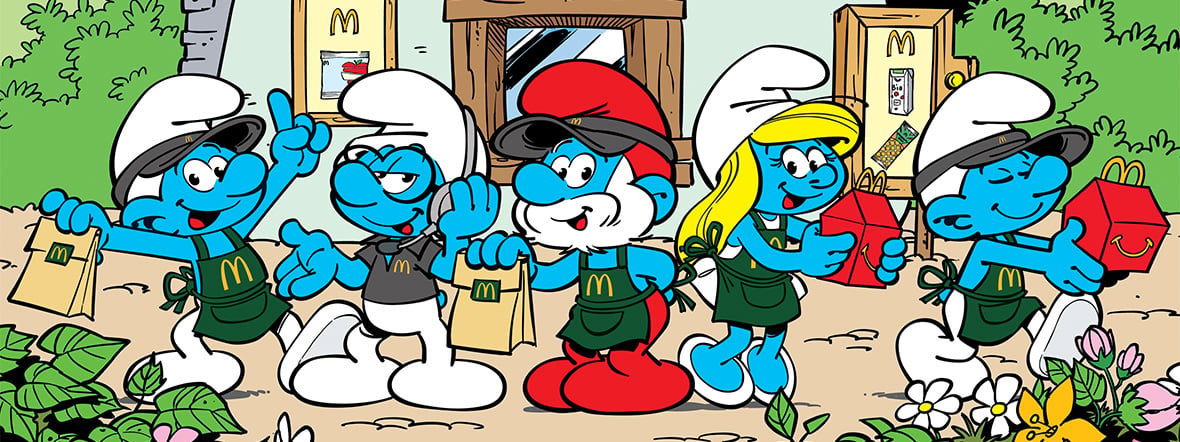 Les Schtroumpfs sont de retour chez McDo