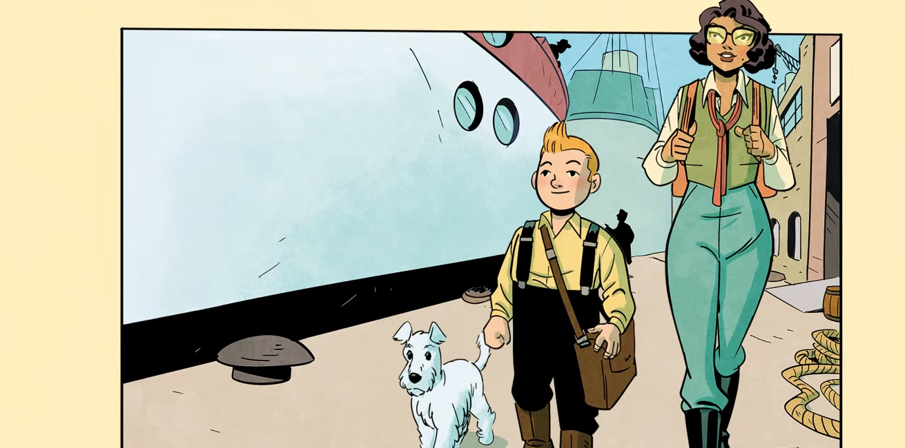  Jacob Edgar dessine... Tintin !