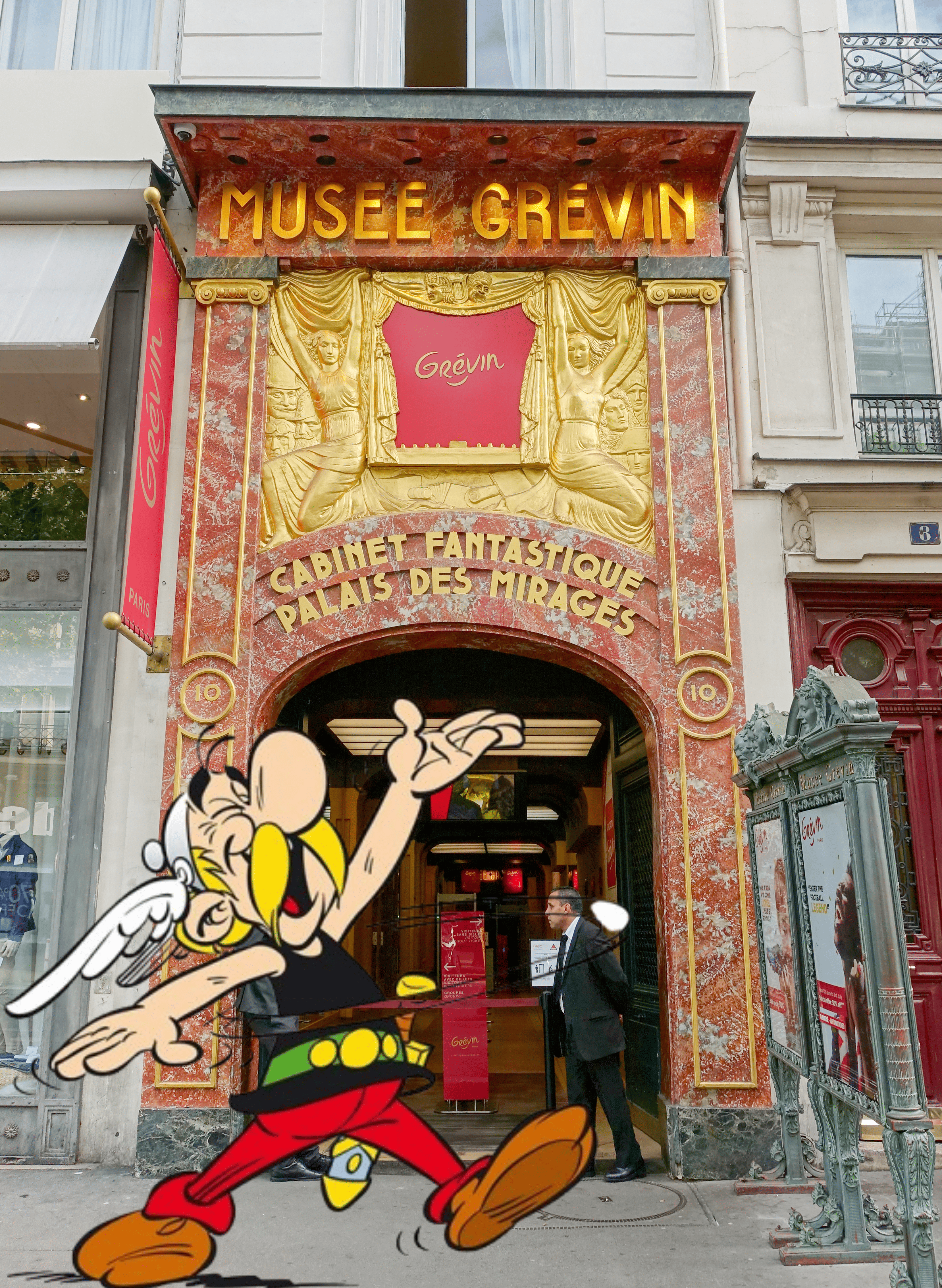 Astérix débarque au musée Grevin