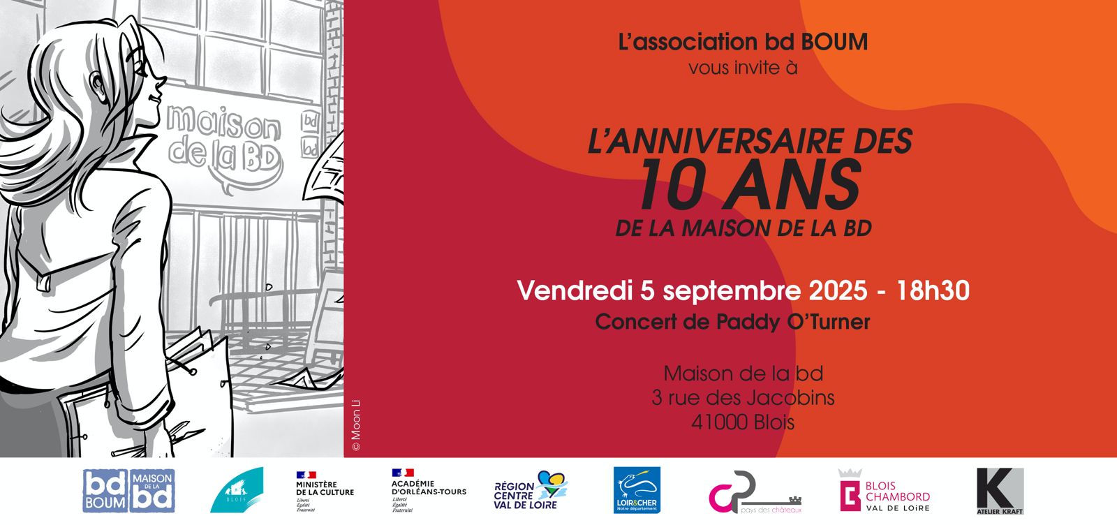 La Maison de la BD à Blois fête ses 10 ans et expose ses illustrés !