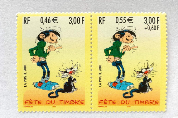 Franquin complètement timbré !
