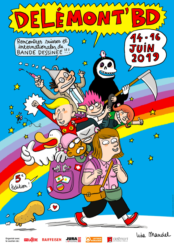 Lisa Mandel à l'honneur du prochain Delémont'BD 