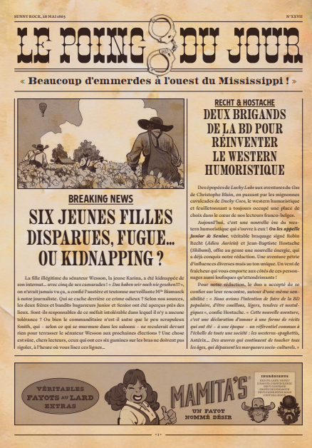 C'est pour bientôt : On les appelle Junior & Senior - Lancement à la librairie La Case à bulles à Asnières