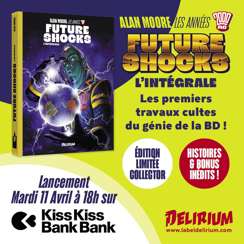 Delirium : des inédits d'Alan Moore sur KissKissBankBank