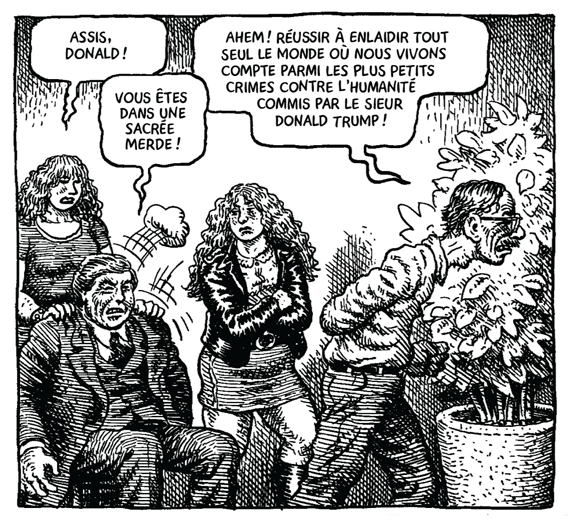 Trump par Crumb... dès 1989 !