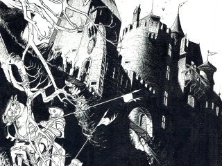 Exposition-vente André Houot - Asile ! Galerie de la Bande Dessinée (Bruxelles)