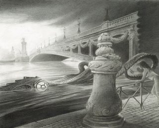 François Schuiten & Jules Verne à la Galerie 9e Art (Paris)