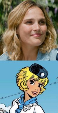 Natacha s'envole pour le cinéma
