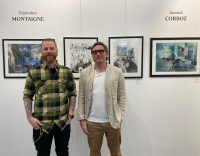 Thimothée Montaigne et Yannick Corboz à la galerie Maghen