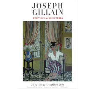 Joseph Gillain, Peintures et sculptures (Bruxelles)