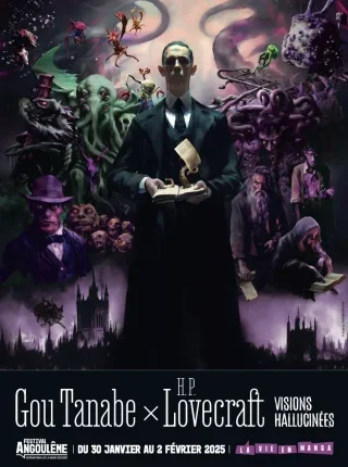 Angoulême 2025 : Le prodigieux dessin lovecraftien de Gou Tanabe