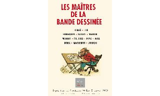 Maîtres de la bande dessinée franco-belge à Bruxelles