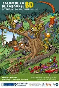 16e Salon de la BD de Labourse (Pas de Calais) : Le marsupilami à l'honneur