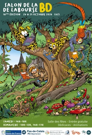 16e Salon de la BD de Labourse (Pas de Calais) : Le marsupilami à l'honneur