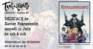 Xavier Fourquemin chez Traits d'esprit (Paris)