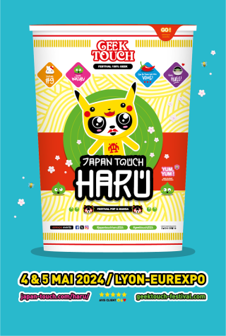9e édition de la Japan Touch Haru et de la Geek Touch les 4 et 5 mai 2024