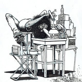 Exposition-vente Gilbert Shelton - Les Fabuleux Freak Brothers - à la Galerie de la Bande Dessinée (Bruxelles)