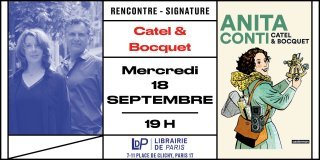 Rencontre BD avec Catel & Bocquet à la Librairie de Paris