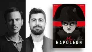 Dédicace « Moi, Napoléon » par Vincent Mottez & Bruno Wennagel chez Filigranes (Bruxelles)