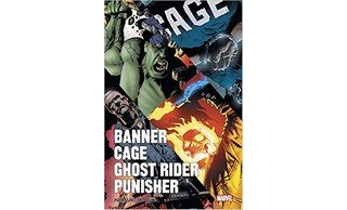 Banner Cage Ghost Rider Punisher – Richard Corben – Panini Comics