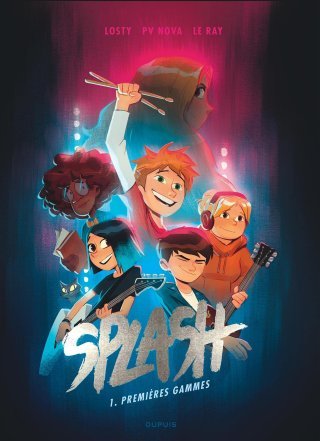 Splash T. 1 : Premières games – Par Adrien Le Ray, PV Nova et Antoine Losty - Dupuis