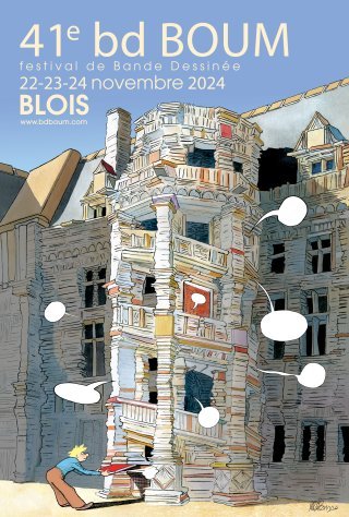 41e BD Boum de Blois : David Prudhomme en porte-drapeau