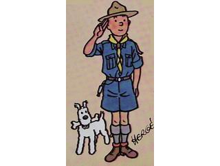 Cent ans de bande dessinée et de scoutisme