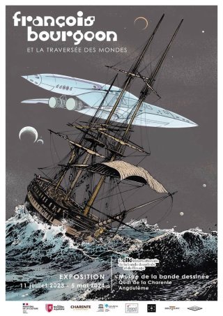 François Bourgeon et la traversée des mondes (Cité de la BD, Angoulême)