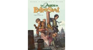 Les Quatre de Baker Street, T1 : L'affaire du rideau bleu - Par JB Djian, Olivier Legrand & David Etien - Vents d'Ouest