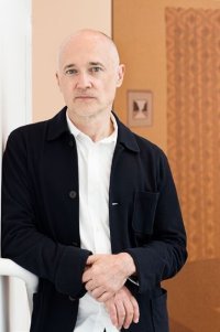 Richard McGuire en visite à Paris pour sa première rétrospective à Fotokino