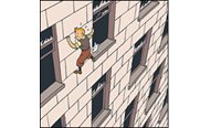 Exposition "Tintin en ville" à Bruxelles