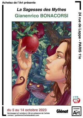 Exposition "La sagesse des Mythes" de Gianenrico Bonacorsi à la galerie Achetez de l'Art Paris