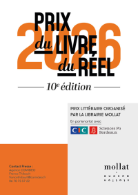 Prix du livre du réel 2026 : la BD à l'honneur chez Mollat