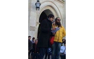 Angoulême 2015 - La marche des auteurs marque la 42 édition du FIBD