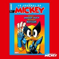 Donald devient Wolverine dans le nouveau Journal de Mickey
