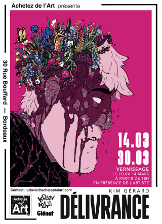 Exposition "Délivrance" de Kim Gérard (Bordeaux)