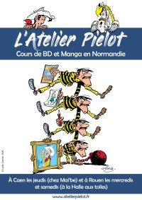 80 ans de Lucky Luke : Achdé parraine l'Atelier Pielot 