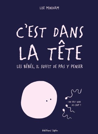 C'est dans la tête, les bébés il suffit de pas y penser de Lise Minidam : Un témoignage drôle et décalé sur l'infertilité inexpliquée
