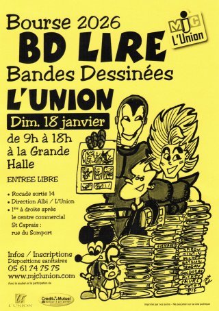 Bourse 2026 BD Lire L'Union (31240)