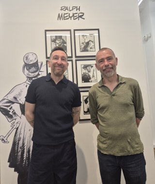 Ralph Meyer : un modeleur de lumière à la galerie Daniel Maghen