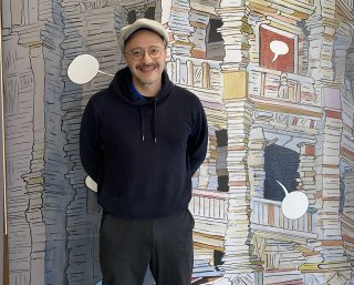 David Prudhomme, l'explorateur graphique à la maison de la BD de Blois