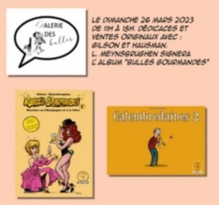 Gilson et Hugues Hausman - Expo-vente (Charleroi, Belgique)