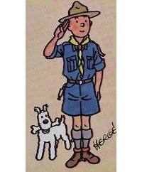 Cent ans de bande dessinée et de scoutisme