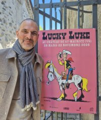 Lucky Luke au château de St-Maurice : un cow-boy solitaire dans les montagnes suisses