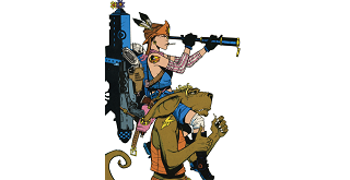Tank Girl gare son char chez Ankama