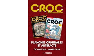 « Croc, l'exposition qu'on rit » présentée à la Librairie Z