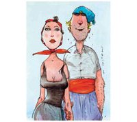 Sylvain et Sylvette transformés en madeleine !