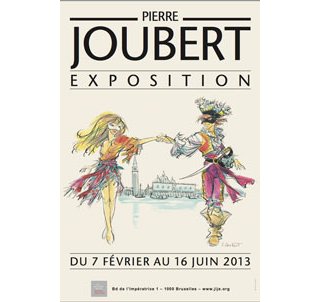 Exposition Pierre Joubert à la Maison de la BD (Bruxelles)