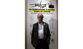 Rétrospective Bado : 40 ans de caricatures au Muséoparc Vanier